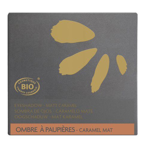 Enveloppe caramel mat cosm&eacute;tique bio